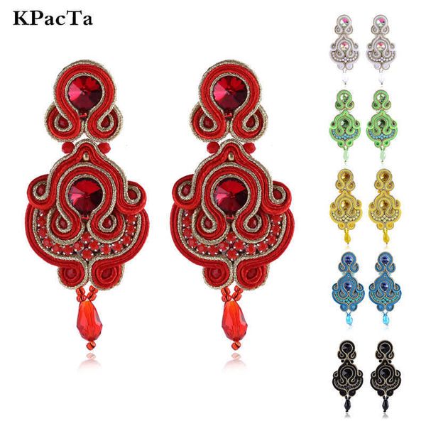 kpacta fashion simplicity ethnic hanging jewelry women rhinestone soutache handmade process drop earring oorbellen, Golden
kpacta fashion simplicity ethnic hanging jewelry women rhinestone soutache handmade process drop earring oorbellen, Golden