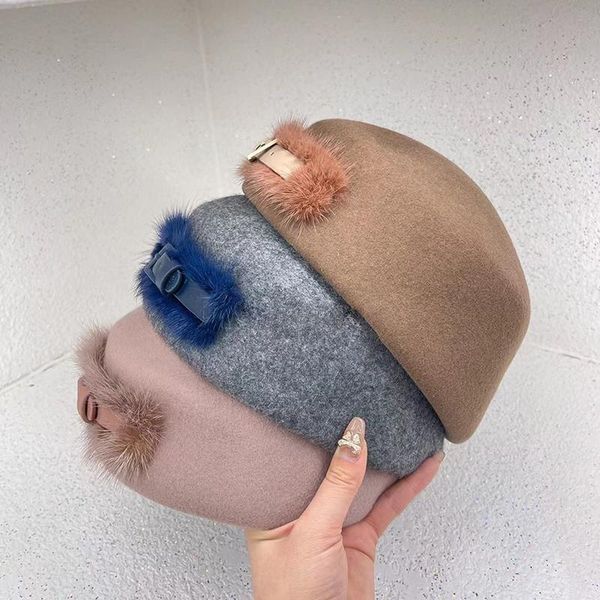 stingy brim hats korean designer fall winter superior wool real fur leather belt lady beret hat women casual painter cat ear high quality, Blue;gray
stingy brim hats korean designer fall winter superior wool real fur leather belt lady beret hat women casual painter cat ear high quality, Blue;gray