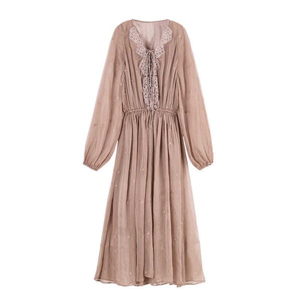 perhaps u brown lace embroidery star v neck lantern sleeve long sleeve midi dress loose autumn d0616 210529, Black;gray
perhaps u brown lace embroidery star v neck lantern sleeve long sleeve midi dress loose autumn d0616 210529, Black;gray