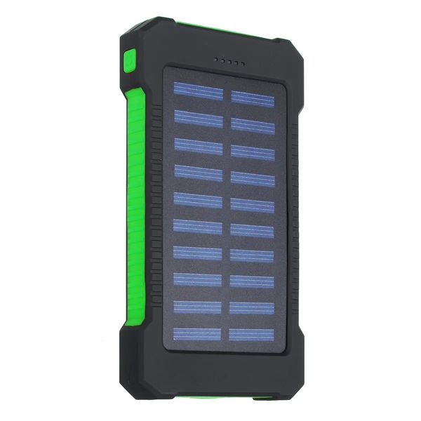 4000mah intelligent solar panel charger power bank led 2 usb battery waterproof - green
4000mah intelligent solar panel charger power bank led 2 usb battery waterproof - green