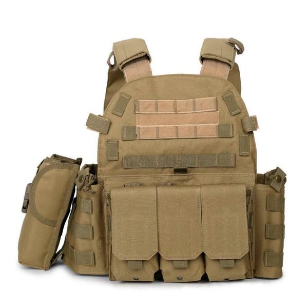 arrival multifunctional tactical vest adjustable cs outdoor with saddlebags quick release men's vests, Black;white
arrival multifunctional tactical vest adjustable cs outdoor with saddlebags quick release men's vests, Black;white