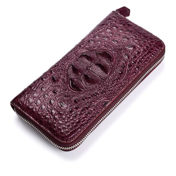 wallets 100% real thailand crocodile leather women long zipper purse luxury day clutch wallet high quality, Red;black
wallets 100% real thailand crocodile leather women long zipper purse luxury day clutch wallet high quality, Red;black