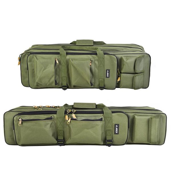 fishing accessories three-layer multi-function foldable pole storage bag gear organizer backpack
fishing accessories three-layer multi-function foldable pole storage bag gear organizer backpack