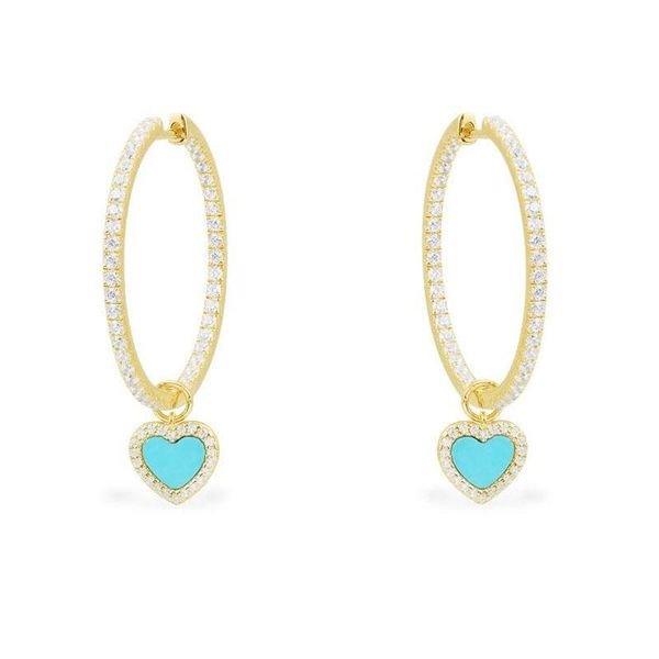 hoop & huggie sljely fashion s925 sterling silver yellow gold color large lagoon blue love heart earrings women june collection jewelry, Golden;silver
hoop & huggie sljely fashion s925 sterling silver yellow gold color large lagoon blue love heart earrings women june collection jewelry, Golden;silver