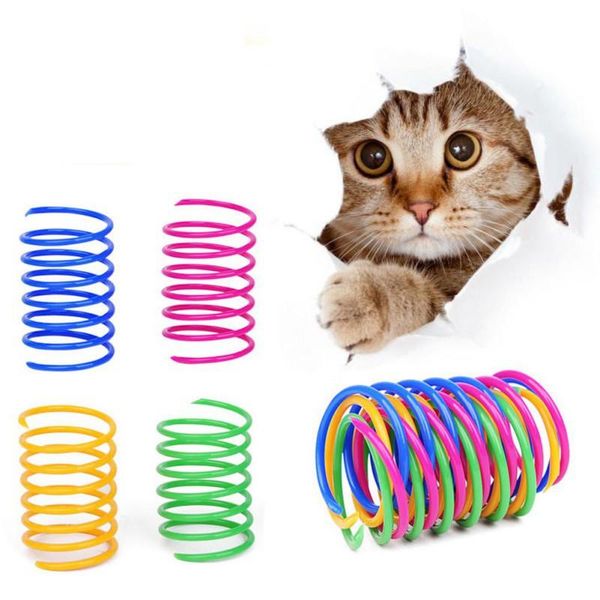 cat toys 4/10 pcs/lot plastic pet interactive spring toy dog kitten cats tunnel teaser scratch playing supplies
cat toys 4/10 pcs/lot plastic pet interactive spring toy dog kitten cats tunnel teaser scratch playing supplies
