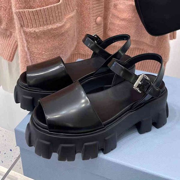 80% off store online summer platform fish mouth sandals women real leather non-slip thick bottom gear ankle buckle sandalias casual shoes fo, Black
80% off store online summer platform fish mouth sandals women real leather non-slip thick bottom gear ankle buckle sandalias casual shoes fo, Black