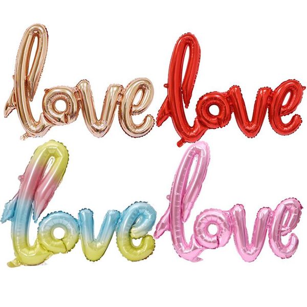 party decoration love letter balloons valentine's day wedding atmosphere arrangement aluminum film balloon
party decoration love letter balloons valentine's day wedding atmosphere arrangement aluminum film balloon