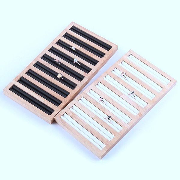 jewelry pouches, bags rectangle ring display tray bamboo pu leather holder, Pink;blue
jewelry pouches, bags rectangle ring display tray bamboo pu leather holder, Pink;blue