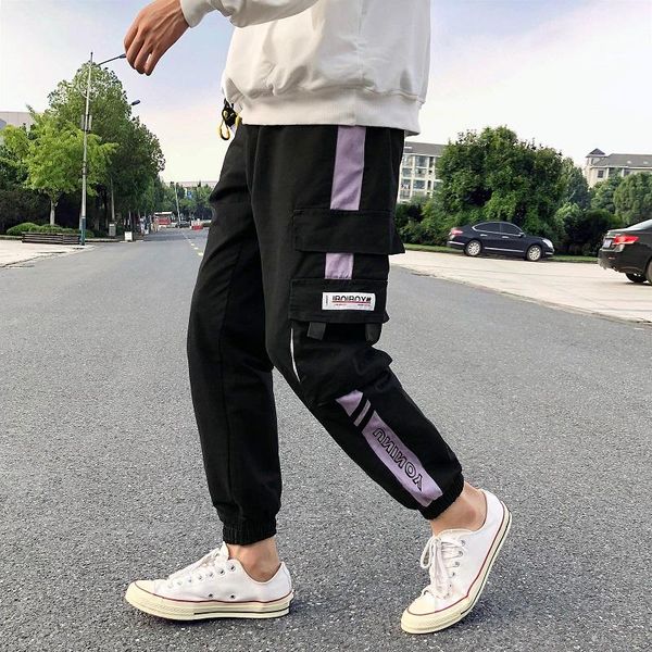men's leisure pants fashion big pocket street attire loose men long hip hop sports pant size s-3xl, Black
men's leisure pants fashion big pocket street attire loose men long hip hop sports pant size s-3xl, Black