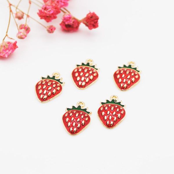 charms 20pcs/pack lovely fruit strawberry enamel pendants 10*16mm craft diy jewelry findings accessories handmade, Bronze;silver
charms 20pcs/pack lovely fruit strawberry enamel pendants 10*16mm craft diy jewelry findings accessories handmade, Bronze;silver