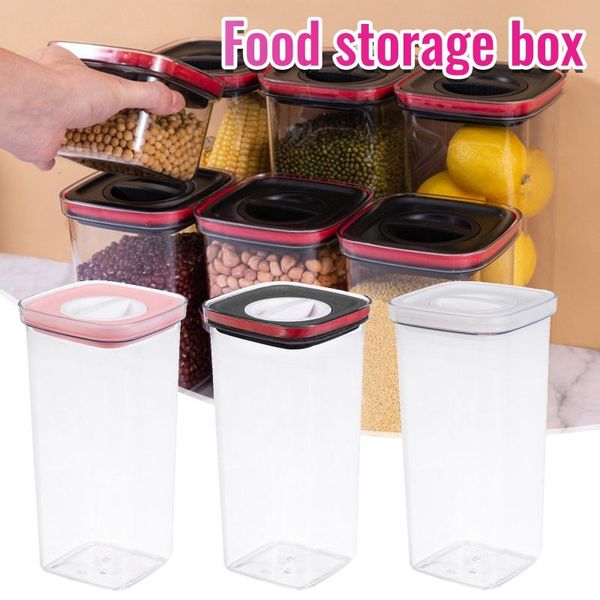 storage bottles & jars 2l kitchen box vacuum lid organizer container transparent sealed plastic
storage bottles & jars 2l kitchen box vacuum lid organizer container transparent sealed plastic