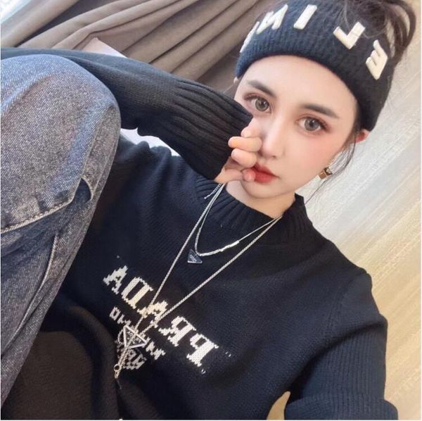 autumn and winter to keep warm fashion women's sweaters, party essential style women clothing, gift hoodie knit sweater cashmere costum, White;black