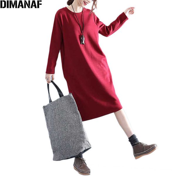 plus size women dress show thin solid basic winter warm thickening cotton casual fashion female big autumn 210531, Black;gray
plus size women dress show thin solid basic winter warm thickening cotton casual fashion female big autumn 210531, Black;gray