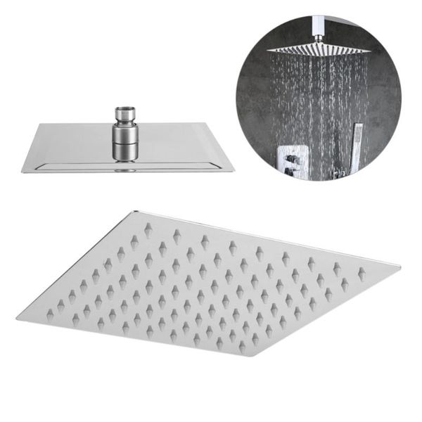 bathroom shower heads square stainless steel rainfall rain head sprayer ultra-thin g1/2 thread
bathroom shower heads square stainless steel rainfall rain head sprayer ultra-thin g1/2 thread