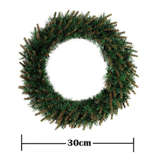decorative flowers & wreaths green hanging christmas wreath 1pc diy party decoration wall ornament garland
decorative flowers & wreaths green hanging christmas wreath 1pc diy party decoration wall ornament garland