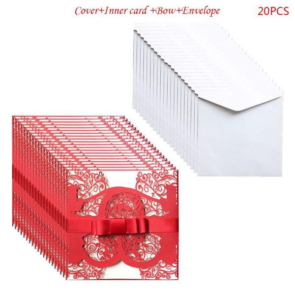 greeting cards 20 pcs european style wedding invitation card with bow envelope kit party supply e15b
greeting cards 20 pcs european style wedding invitation card with bow envelope kit party supply e15b