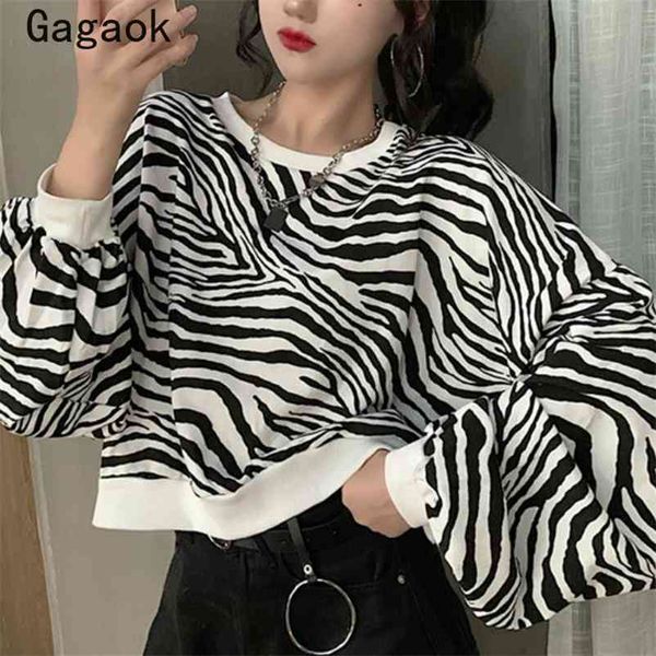 women fashion streetwear hoodies spring autumn o-neck full lantern sleeve print loose casual harajuku pullover 210531, Black
women fashion streetwear hoodies spring autumn o-neck full lantern sleeve print loose casual harajuku pullover 210531, Black
