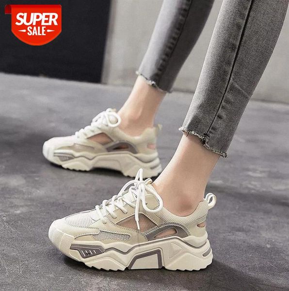2021 spring women's mesh breathable comfortable sneakers thick-soled lace-up increased dad shoes casual vulcanized women #j43w
2021 spring women's mesh breathable comfortable sneakers thick-soled lace-up increased dad shoes casual vulcanized women #j43w