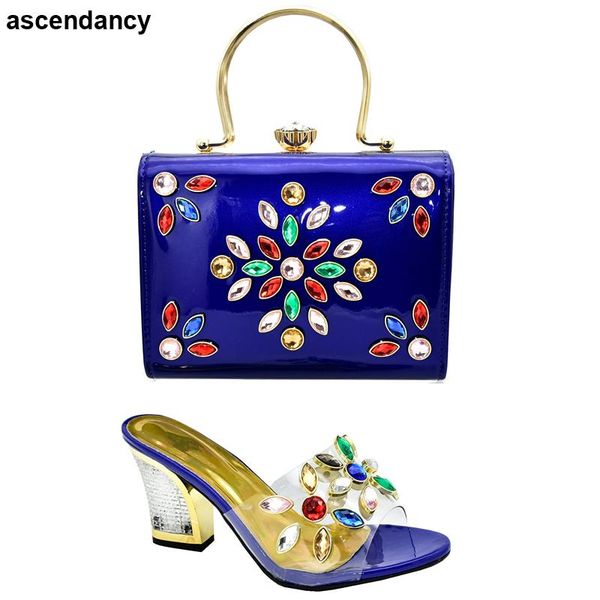 arrival african shoes and matching bags italian nigerian women bag set sets square heel dress, Black
arrival african shoes and matching bags italian nigerian women bag set sets square heel dress, Black