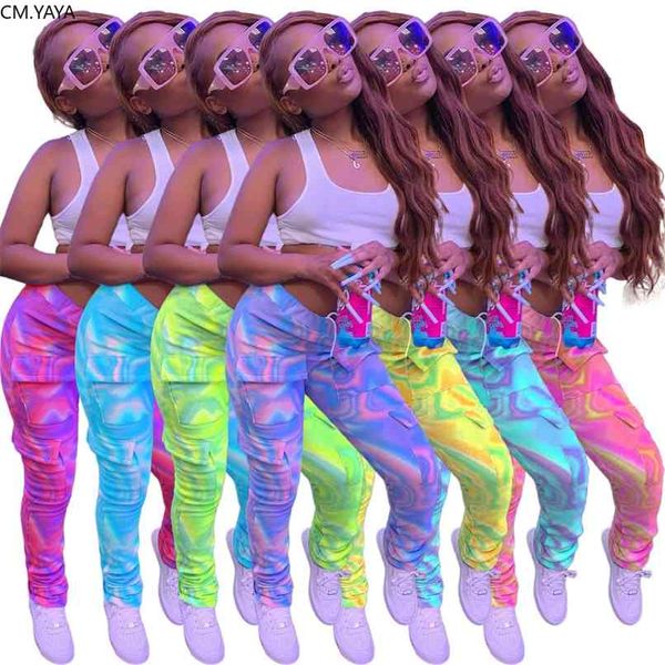 cm.yaya autumn winter women elastic tie dye jogger pants sportwear active pocket trousers ripped sweatpants 210915, Black;white
cm.yaya autumn winter women elastic tie dye jogger pants sportwear active pocket trousers ripped sweatpants 210915, Black;white