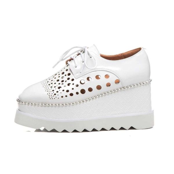 dress shoes genuine leather women lace up square toe hollow beading causal wooden soles white platform 6f8-a, Black
dress shoes genuine leather women lace up square toe hollow beading causal wooden soles white platform 6f8-a, Black