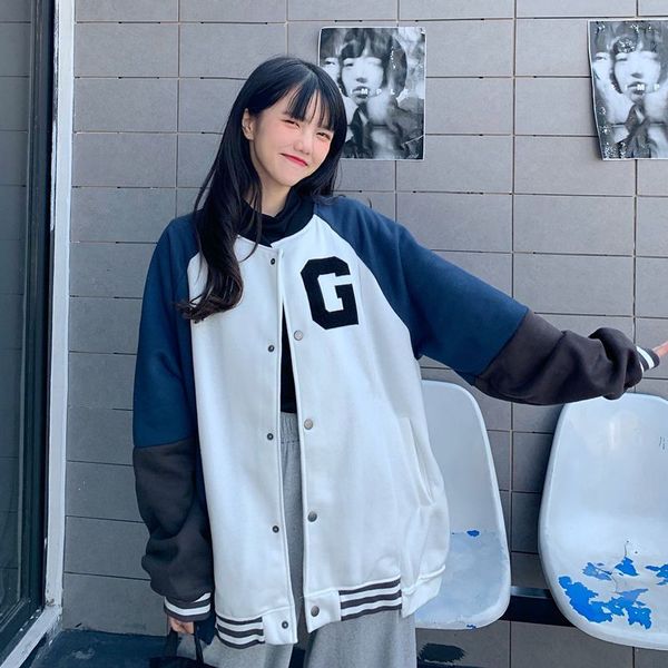 women's jackets jacket, loose polar baseball suit in hong kong style, contrast color, spring 2021, Black;brown
women's jackets jacket, loose polar baseball suit in hong kong style, contrast color, spring 2021, Black;brown