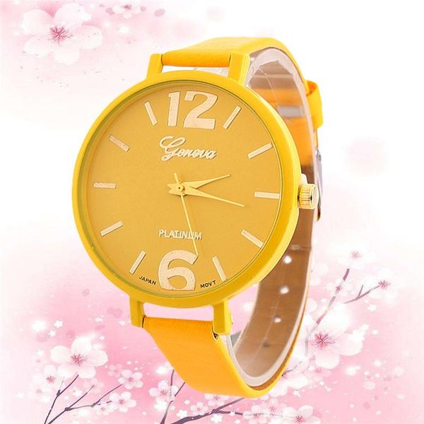wristwatches women's watche fashion simple disc large digital gold pointer watch pu leather strap candy color, Slivery;brown
wristwatches women's watche fashion simple disc large digital gold pointer watch pu leather strap candy color, Slivery;brown