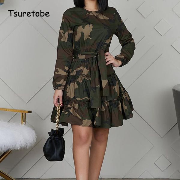 casual dresses tsuretobe camouflage print dress women autumn bandage long sleeve streetwear fashion bodycon nightclub clothes sexy, Black;gray
casual dresses tsuretobe camouflage print dress women autumn bandage long sleeve streetwear fashion bodycon nightclub clothes sexy, Black;gray