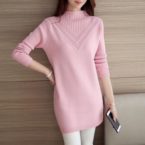winter cashmere and pullovers turtleneck women sweater hollow out elastic loose slim knitting long soft, White;black
winter cashmere and pullovers turtleneck women sweater hollow out elastic loose slim knitting long soft, White;black