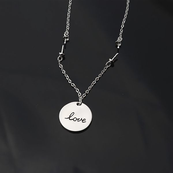s925 silver pendant love fancy chain necklace diy pearl jewelry accessories for female through-hole beads empty support 370
s925 silver pendant love fancy chain necklace diy pearl jewelry accessories for female through-hole beads empty support 370
