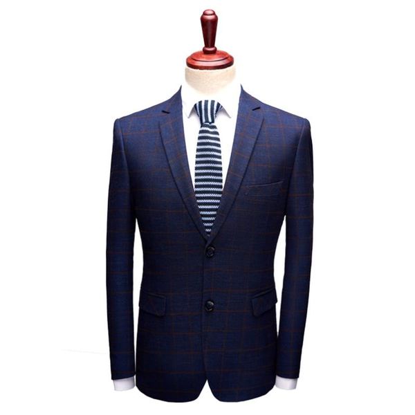 men's suits & blazers grid party jacket men plaid blazer casual wedding suit male slim fit traje chaqueta 2021, White;black
men's suits & blazers grid party jacket men plaid blazer casual wedding suit male slim fit traje chaqueta 2021, White;black