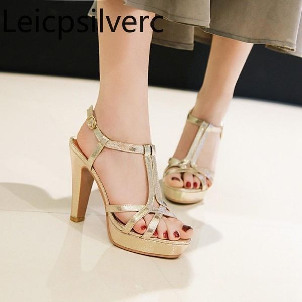 women's sandals summer fashion narrow band fish mouth open toe buckle thick heel high shoe plus size 34-43, Black
women's sandals summer fashion narrow band fish mouth open toe buckle thick heel high shoe plus size 34-43, Black