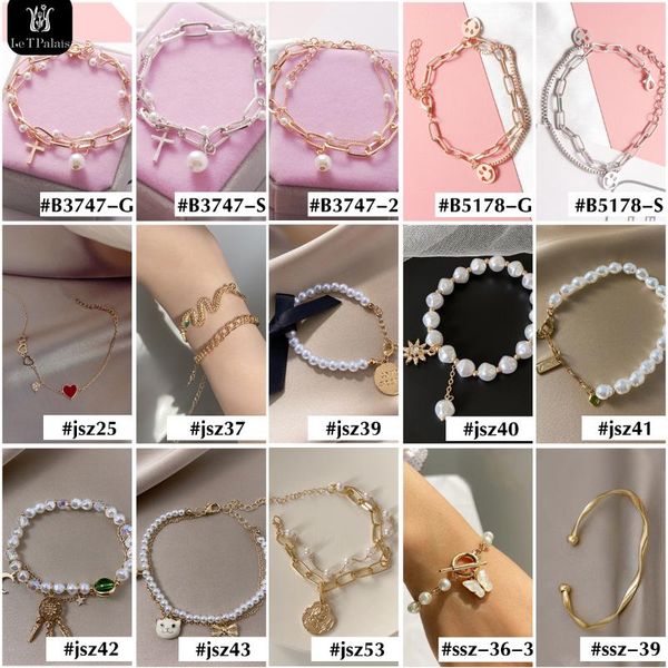 link, chain le t palais fashion pearl alloy pendant thickened bracelet women's charm imitation heart-shaped brace lace, Black
link, chain le t palais fashion pearl alloy pendant thickened bracelet women's charm imitation heart-shaped brace lace, Black