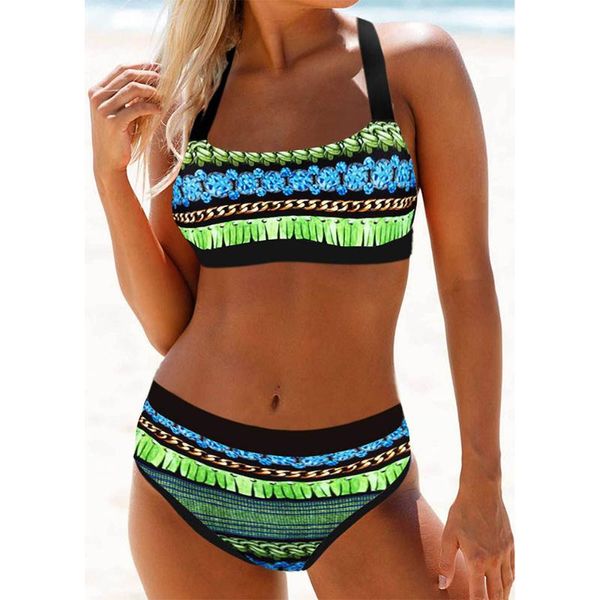 women's swimwear plus size bikini set 2021 print women push up swimsuit female two pieces bather bathing suits beach wear, White;black
women's swimwear plus size bikini set 2021 print women push up swimsuit female two pieces bather bathing suits beach wear, White;black
