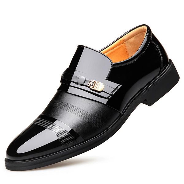 dress shoes retro brand designer autumn england men's business set foot trend low help wear resistant formal, Black
dress shoes retro brand designer autumn england men's business set foot trend low help wear resistant formal, Black