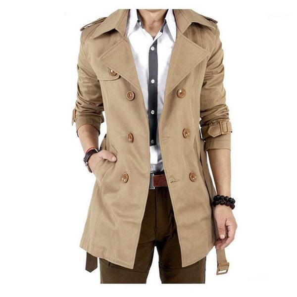 men's trench coats womens jackets casual loose long sashes double-breasted windbreaker england femme outerwear, Tan;black
men's trench coats womens jackets casual loose long sashes double-breasted windbreaker england femme outerwear, Tan;black