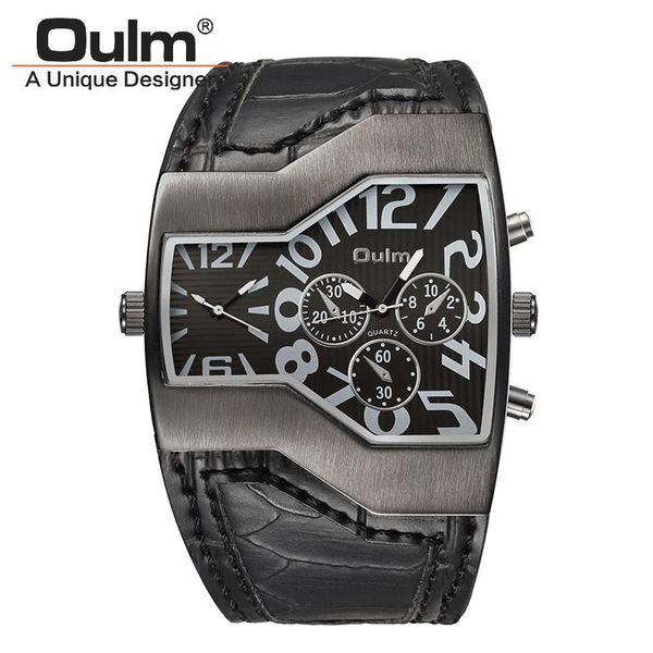 wristwatches watches for men oulm two tme zone male sport style quartz wristwatch hp1220, Slivery;brown
wristwatches watches for men oulm two tme zone male sport style quartz wristwatch hp1220, Slivery;brown