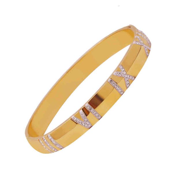 charm bracelets fashion t roman number metal texture titanium steel non fading bracelet letter lovers hand ornament, Golden;silver
charm bracelets fashion t roman number metal texture titanium steel non fading bracelet letter lovers hand ornament, Golden;silver