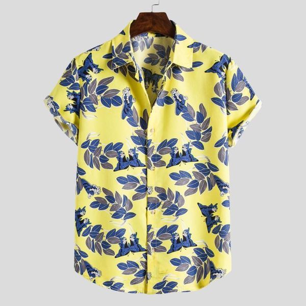 men's mens ethnic short sleeve casual printing hawaiian tshirts fashion print shirts for men plus size streetwear o466, White;black
men's mens ethnic short sleeve casual printing hawaiian tshirts fashion print shirts for men plus size streetwear o466, White;black
