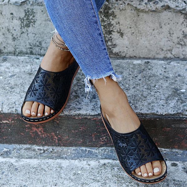 womens slippers vintage wedges retro slipper 2021 new summer platform ladies beach slides hollow out flip flops sewing shoes, Black
womens slippers vintage wedges retro slipper 2021 new summer platform ladies beach slides hollow out flip flops sewing shoes, Black