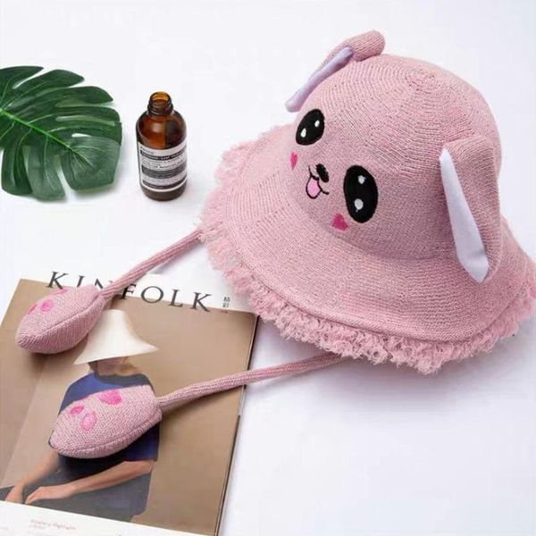 stingy brim hats studyset sun hat kniting lovly fringed with cute ear shaped warp knitting knit 80g, Blue;gray
stingy brim hats studyset sun hat kniting lovly fringed with cute ear shaped warp knitting knit 80g, Blue;gray