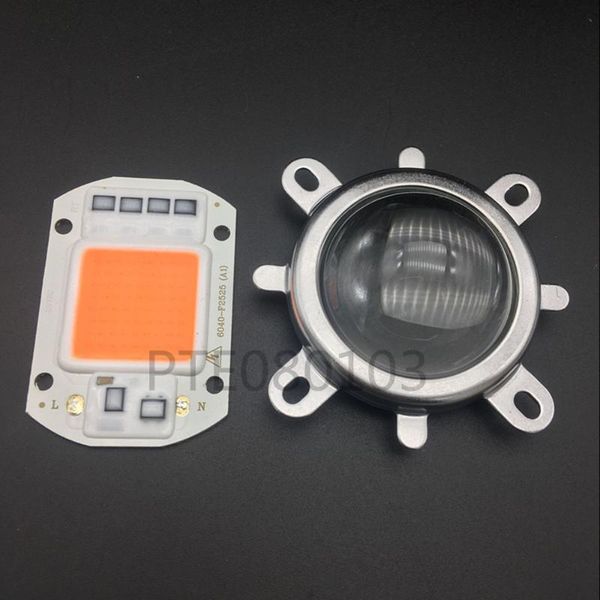 light beads 1set hydroponice ac 220v 110v 50w led grow chip full spectrum 380nm-840nm+44mm 60degree lens for indoor
light beads 1set hydroponice ac 220v 110v 50w led grow chip full spectrum 380nm-840nm+44mm 60degree lens for indoor