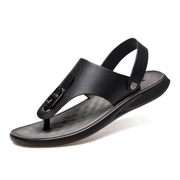 slippers 2021 summer leather sandals for men outdoor soft beach shoes flip flops fashion brand indoor bath slides man flat, Black
slippers 2021 summer leather sandals for men outdoor soft beach shoes flip flops fashion brand indoor bath slides man flat, Black