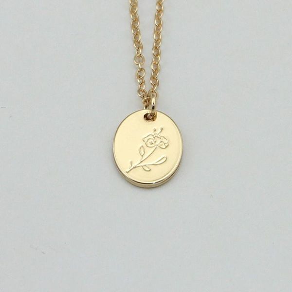 pendant necklaces wholesale violet flower necklace jewelry accessory oval engraved birth, Silver
pendant necklaces wholesale violet flower necklace jewelry accessory oval engraved birth, Silver