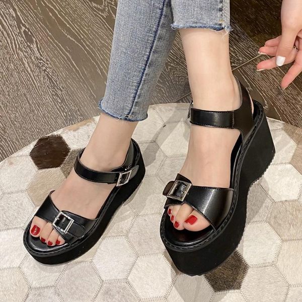 dress shoes karin brand design fashion leisure women buckle ankle strap solid black wedges heels platform sandals big size 40
dress shoes karin brand design fashion leisure women buckle ankle strap solid black wedges heels platform sandals big size 40