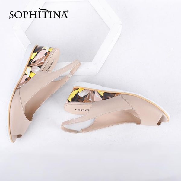 sweet sandals women pink elegant genuine leather handmade peep toe wedges summer casual shoes mc720 dress, Black
sweet sandals women pink elegant genuine leather handmade peep toe wedges summer casual shoes mc720 dress, Black