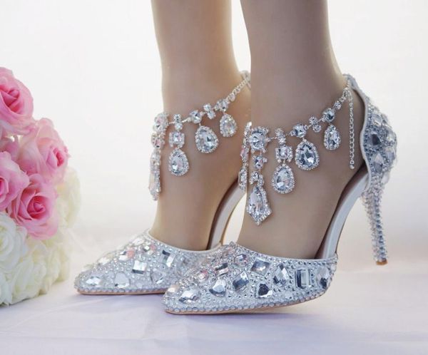 dress shoes large size 41 42 women sweet tassel rhinestone wedding 9cm thin heel pointed sandals luxury diamond high heels pumps, Black
dress shoes large size 41 42 women sweet tassel rhinestone wedding 9cm thin heel pointed sandals luxury diamond high heels pumps, Black