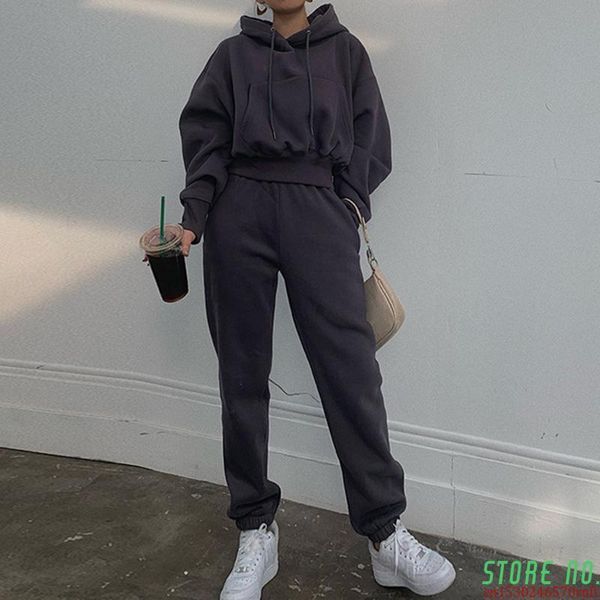 autumn winter solid casual tracksuit women sports velvet 2 pieces set sweatshirts pullover hoodies suit home sweatpants outfits women's, White
autumn winter solid casual tracksuit women sports velvet 2 pieces set sweatshirts pullover hoodies suit home sweatpants outfits women's, White