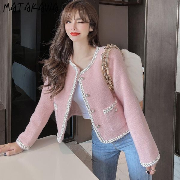 women's jackets matakawa mink fleece coat women autumn korean fashion round neck long sleeve loose slim woman jacket vintage short, Black;brown
women's jackets matakawa mink fleece coat women autumn korean fashion round neck long sleeve loose slim woman jacket vintage short, Black;brown