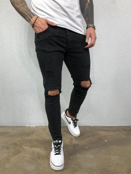 men fashion men's hip hop harajuku male jeans vintage ny destroyed ripped broken punk denim pants streetwear homme, Blue
men fashion men's hip hop harajuku male jeans vintage ny destroyed ripped broken punk denim pants streetwear homme, Blue